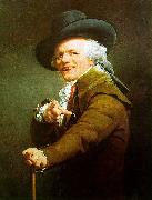 Joseph Ducreux, Portrait de lartiste sous les traits dun moqueur